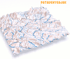 3d view of Pātāveh-ye Ājak