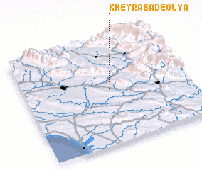 3d view of Kheyrābād-e ‘Olyā