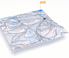 3d view of Hor