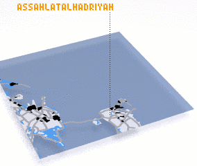 3d view of As Sahlat al Ḩadrīyah