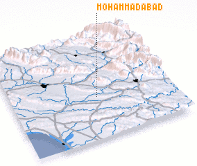 3d view of Moḩammadābād