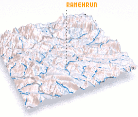 3d view of Rameh Rūn