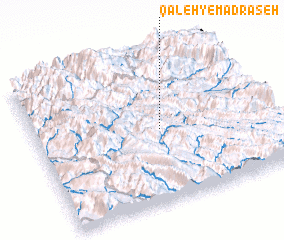 3d view of Qal‘eh-ye Madraseh