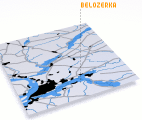 3d view of Belozërka