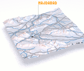 3d view of Majdābād