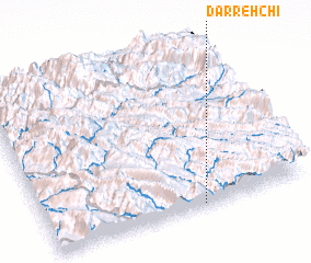 3d view of Darreh Chī