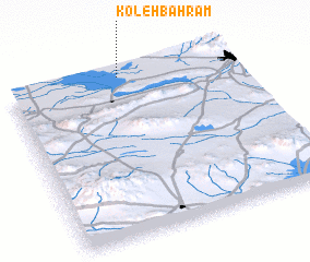 3d view of Koleh Bahrām