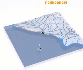 3d view of Fakhr Āvarī