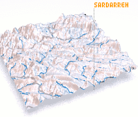 3d view of Sar Darreh