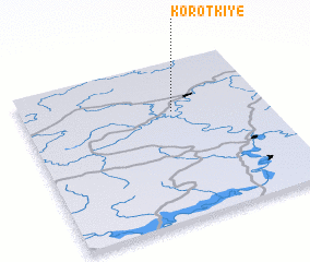 3d view of Korotkiye