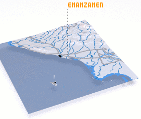 3d view of Emām Ẕāmen