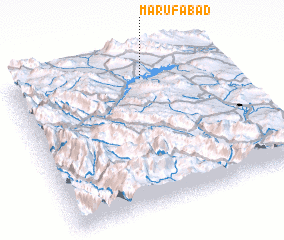 3d view of Ma‘rūfābād