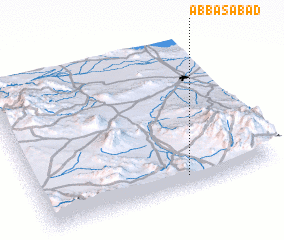 3d view of ‘Abbāsābād