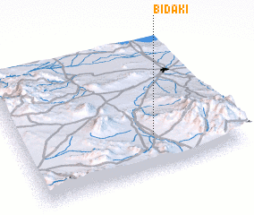 3d view of Bīdakī