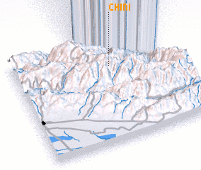 3d view of Chīnī