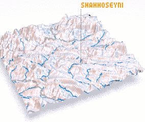 3d view of Shāh Ḩoseynī