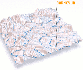 3d view of Barmeyūn