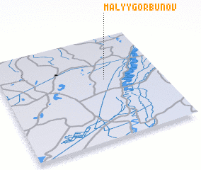 3d view of Malyy Gorbunov