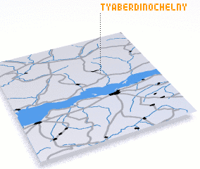 3d view of Tyaberdino-Chelny