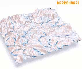 3d view of Darreh Nārī