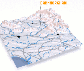 3d view of Barm Morghābī