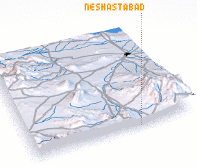 3d view of Neshastābād