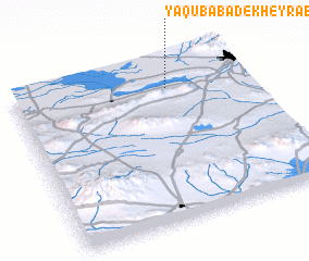 3d view of Ya‘qūbābād-e Kheyrābād