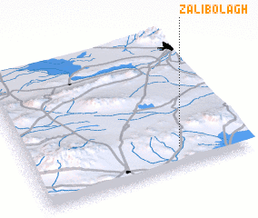 3d view of Zālī Bolāgh