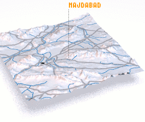 3d view of Majdābād