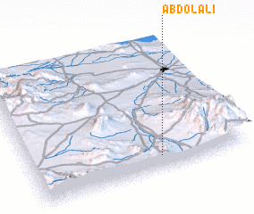 3d view of ‘Abdol‘alī