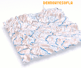 3d view of Deh Now-ye Soflá