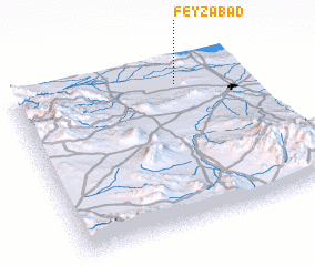 3d view of Feyẕābād