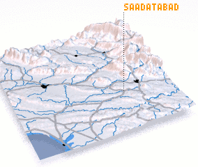 3d view of Sa‘ādatābād