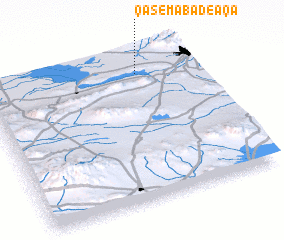 3d view of Qāsemābād-e Āqā