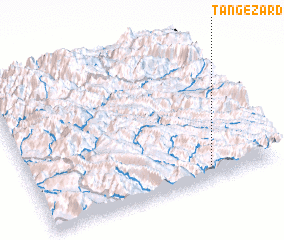 3d view of Tang-e Zard