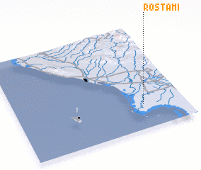 3d view of Rostamī