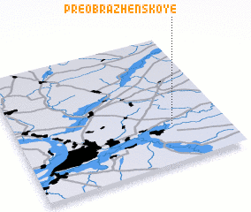 3d view of Preobrazhenskoye