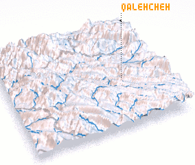 3d view of Qal‘ehcheh