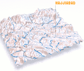 3d view of Ḩājjīābād