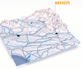 3d view of Āb Rīgūn