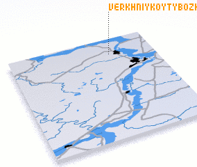 3d view of Verkhniy Koyty-Bozh