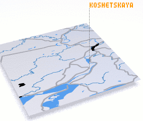 3d view of Koshetskaya