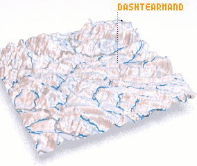 3d view of Dasht-e Armand
