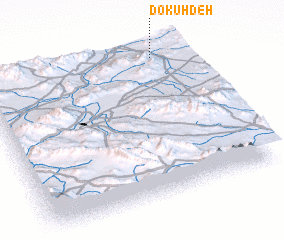 3d view of Do Kūh Deh