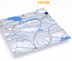 3d view of Tekyeh