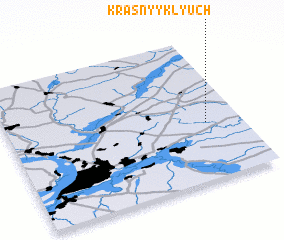 3d view of Krasnyy Klyuch