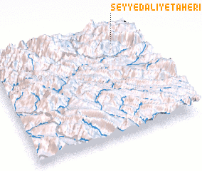 3d view of Seyyed ‘Ālī-ye Ţāherī