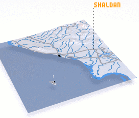 3d view of Shaldān
