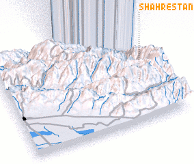 3d view of Shahrestān