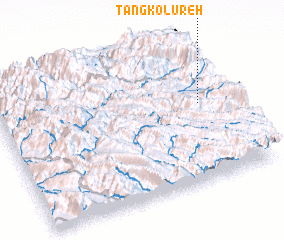 3d view of Tang Kolūreh